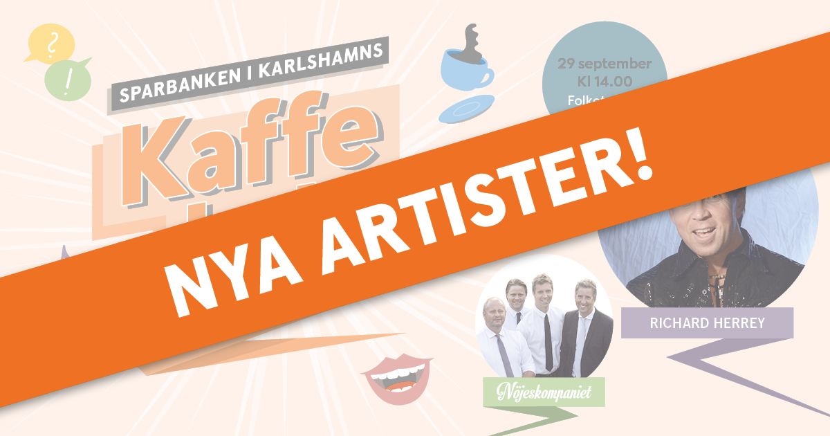 Kaffekalas nya artister